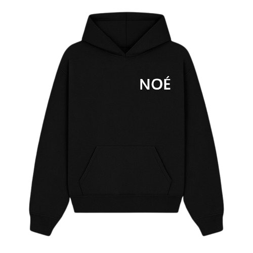 NOÉ - BLACK HEAVY WEIGHT HOODIE - NOÉ