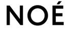 Black 'NOé' logo on a white background